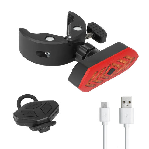 Frecce Indicatore di direzione con USB ricaricabile per bici e monopattini elettrici compatibile XIAOMI M365 1S Pro Pro2 MI3 MAX G30 ENGWE EP-2 Pro KUKIRIN FIIDO
